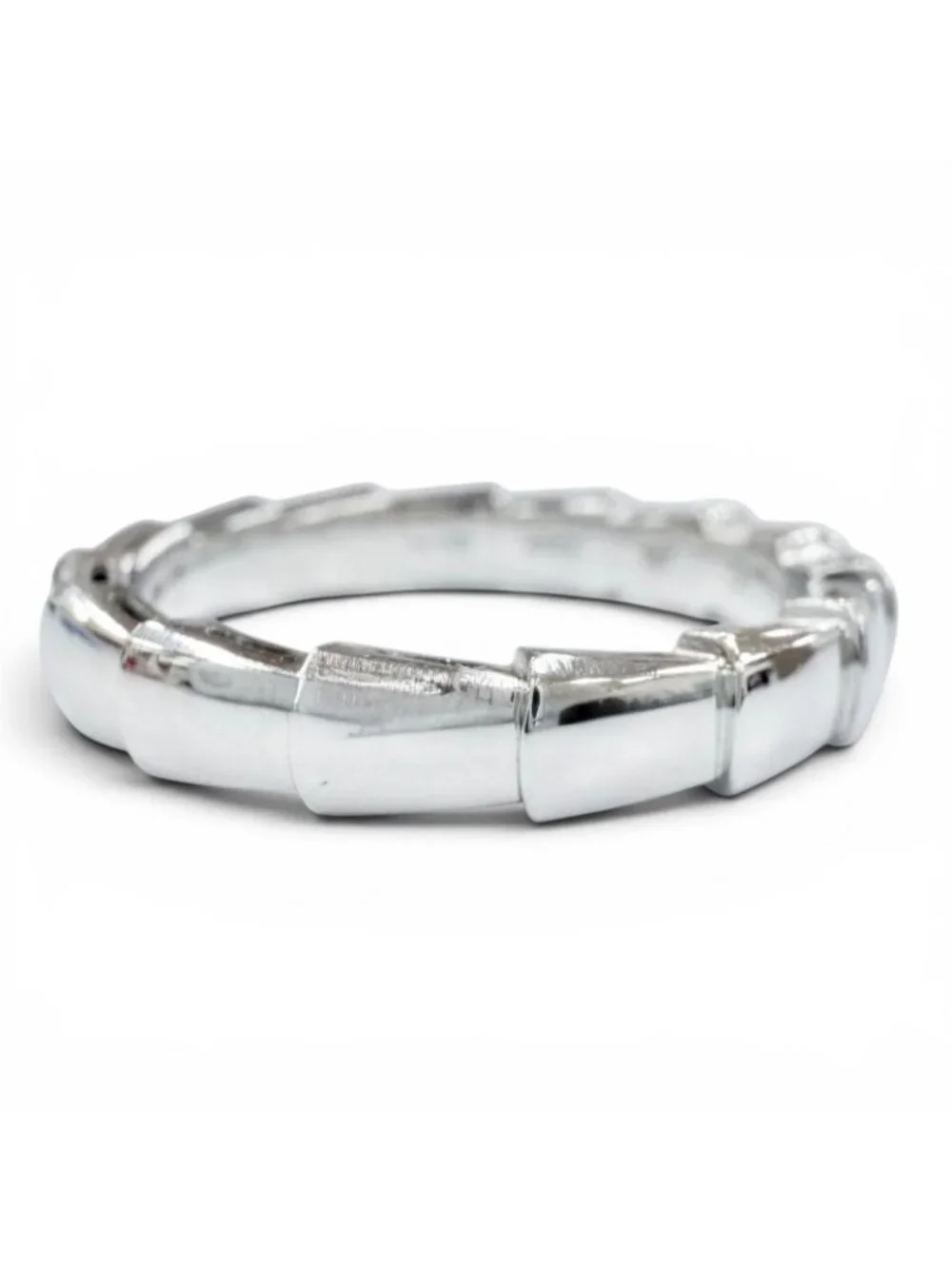 Bvlgari Serpenti Viper Ring White Gold